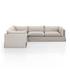 Habitat 3Pc Sectionals In 122" In Bennett Moon by FOUR HANDS