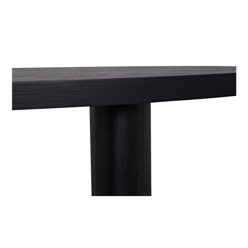 William Dining Table Black by Moes Home