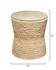 Grain Braided Side Accent Table by Jamie Young