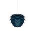 Aluvia Mini Plug-In Pendant in Petrol with White Cord by UMAGE