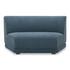Fraser Wedge Slipper Chair Deep Blue by Moes Home