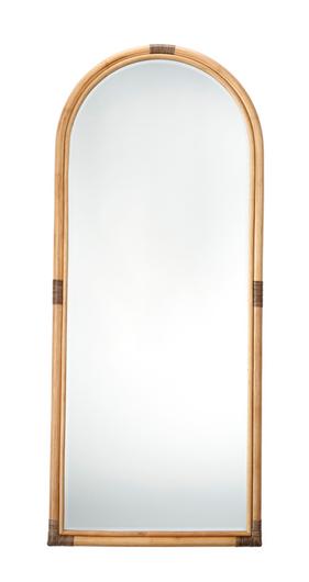  Saltwater Arch Floor Mirror, Natural by Jamie Young