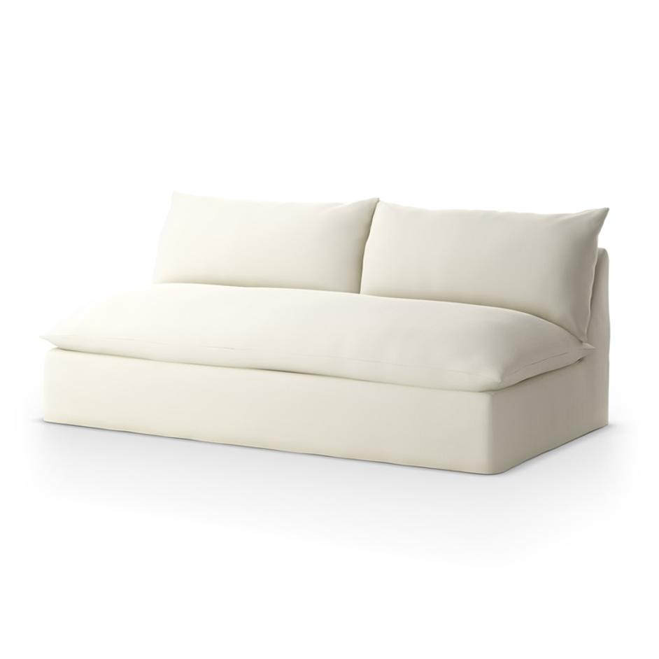 Grant Outdoor Sofa In Faye Cream by FOUR HANDS