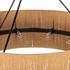 Dobson Pendant Natural/Black by Classic Home