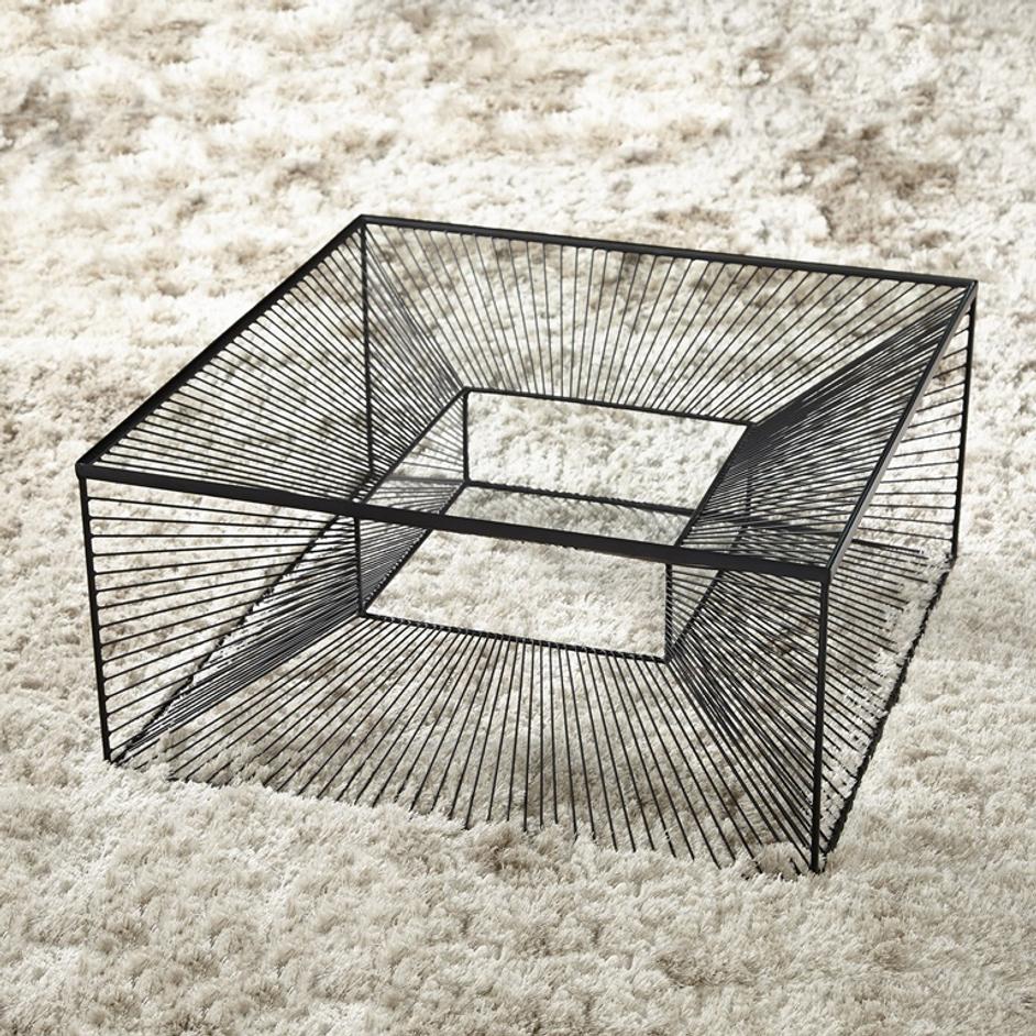 Enchantment Coffee Table in Graphite by Cyan Design