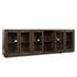 Bradley Oak Wood 6Dr Cabinet Landmark Brown by Classic Home