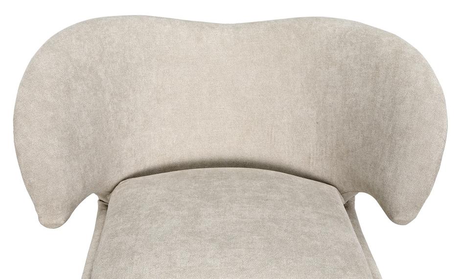 Valerie Chair with Wheat Fabric by Noir Furniture