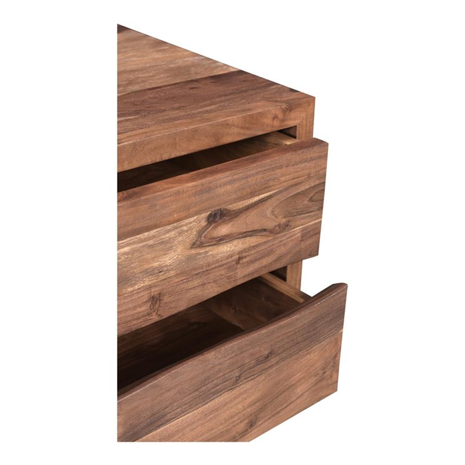 BENT NIGHTSTAND SMOKED by Moes Home