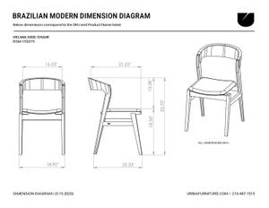 Velma Side Chair by Urbia Imports