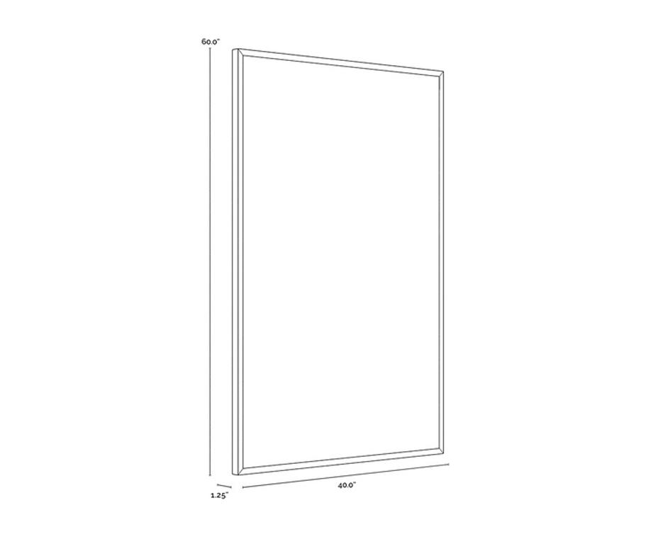 MIND OVER MATTER - 40" X 60" - BLACK FRAME by Sunpan