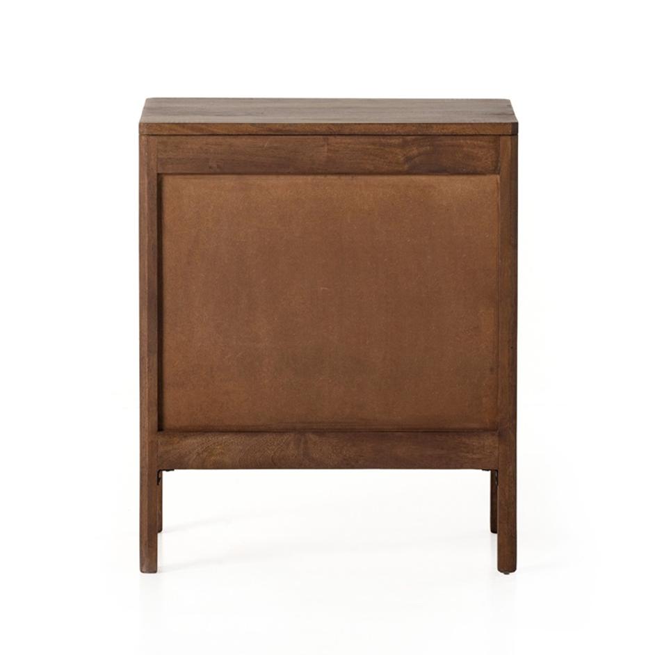 Sydney Left Nightstand - Brown Wash by Four Hands