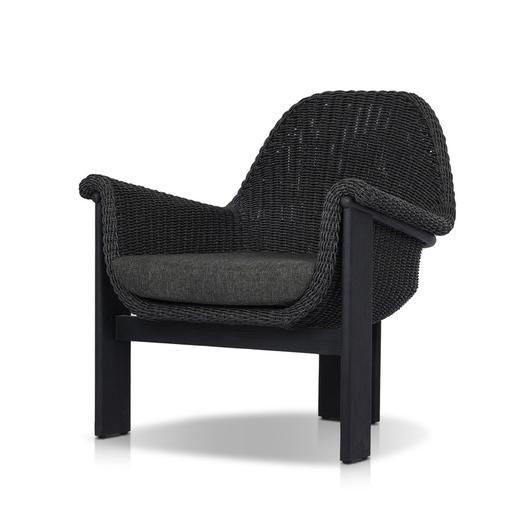 Santoro Outdoor Chair - Ellor Black by Four Hands