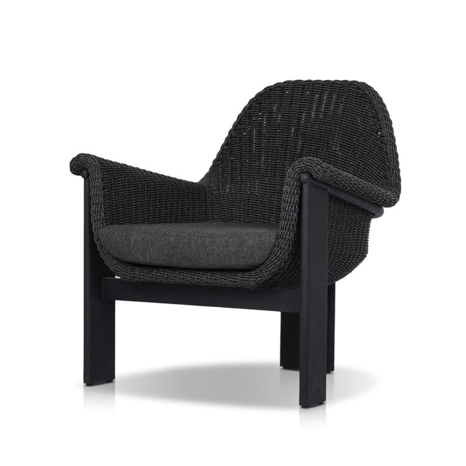 Santoro Outdoor Chair - Ellor Black by Four Hands