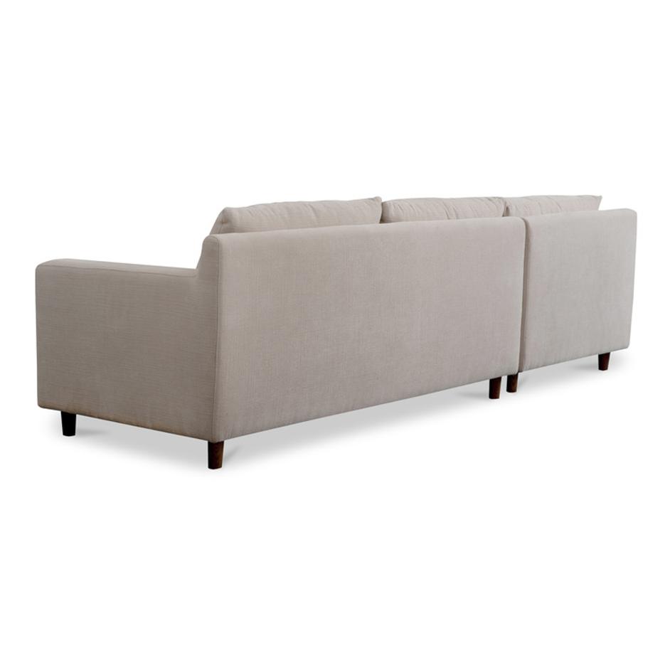 Hutton Left Sectional Beige by Moes Home