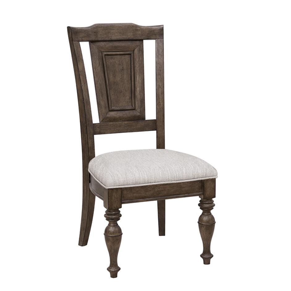 Woodbury Wooden Side Chair in Cowboy Boots Brown by Pulaski Furniture