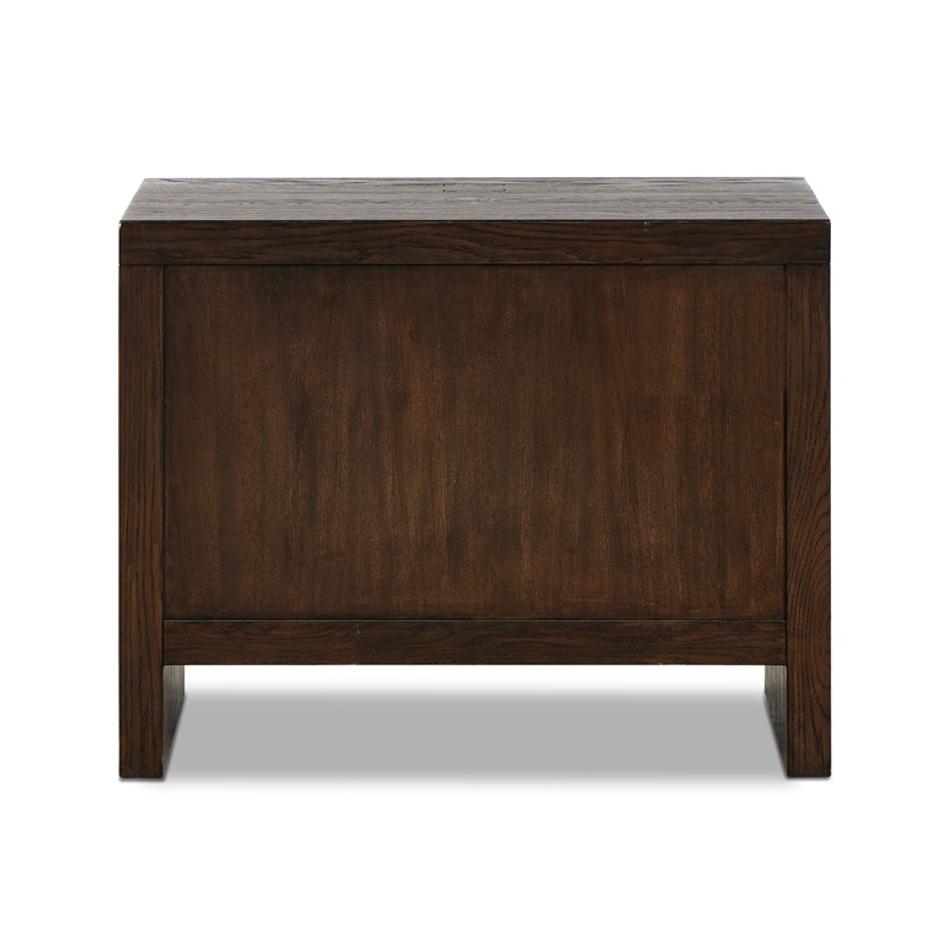 Torrington Charging Nightstand - Umber Oak by Four Hands