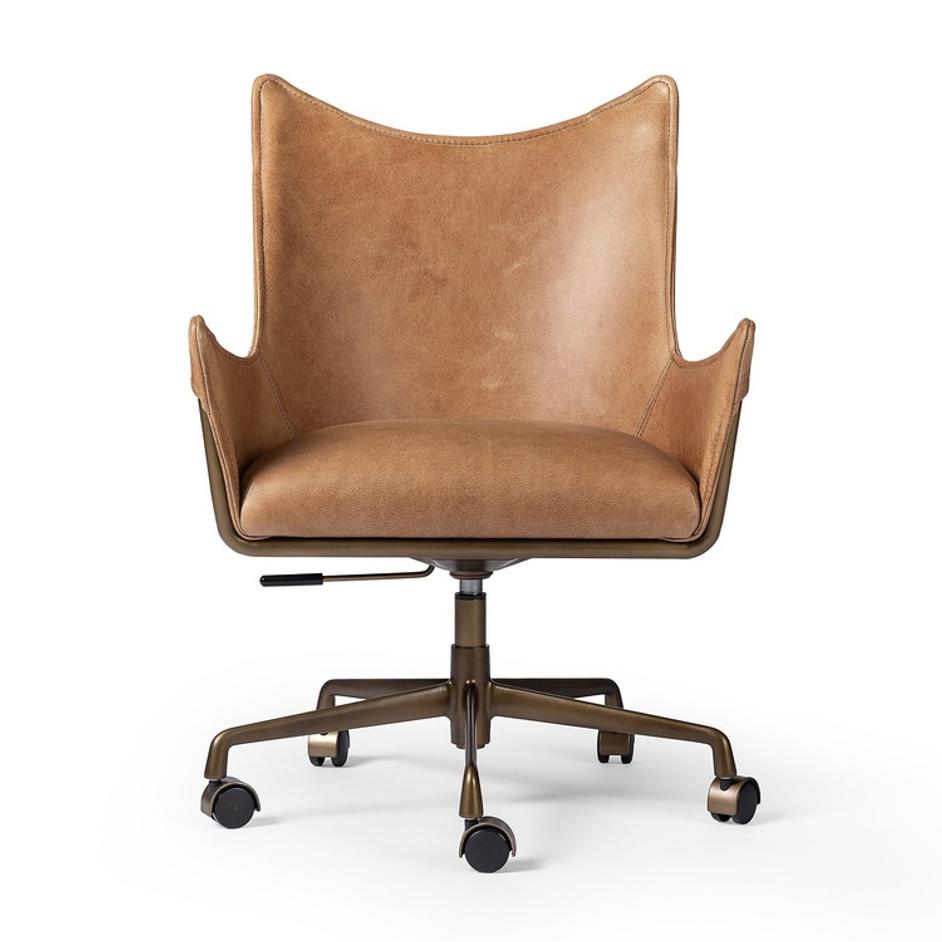 Truman Desk Chair - Conroe Drift by Four Hands
