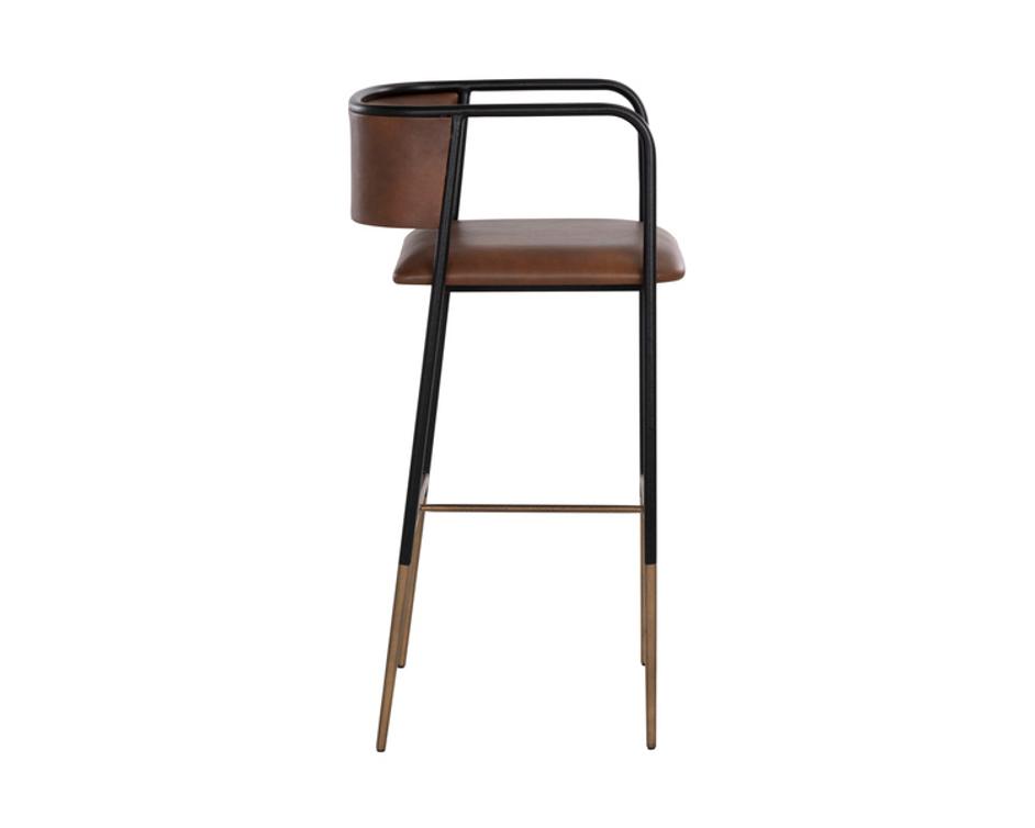 BRENAN BARSTOOL - BRAVO COGNAC by Sunpan