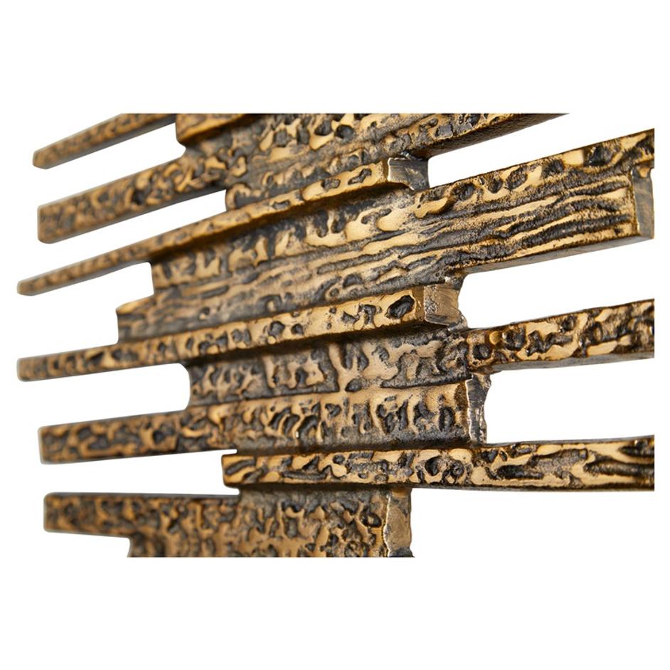 Ledger Wall Decor | Antique Brass - Medium by Cyan Design