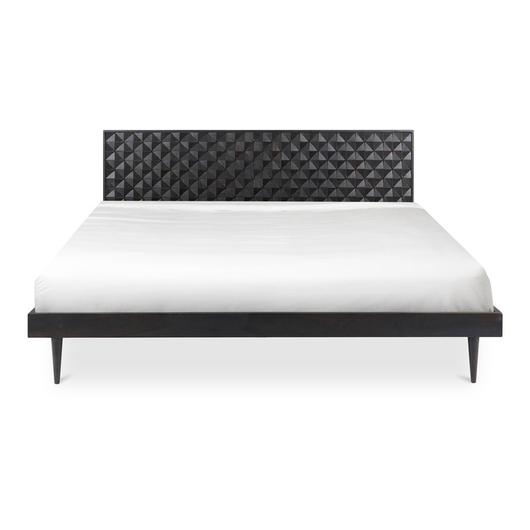 Pablo King Bed Black by Moes Home