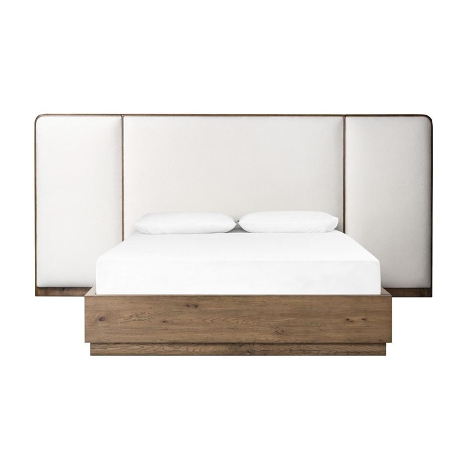 Regan Queen Bed - Crete Ivory by Four Hands