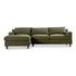 Hutton Left Sectional Olive by Moes Home