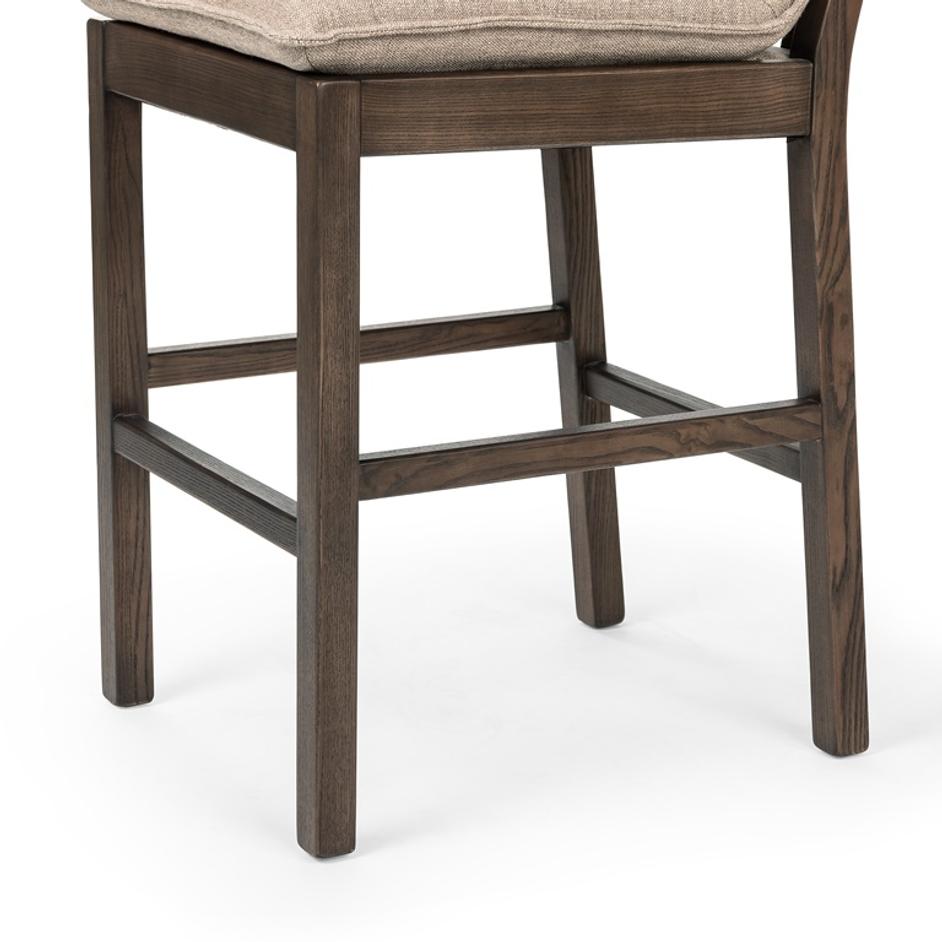 Wilmington Bar Stool in Alcala Fawn by FOUR HANDS