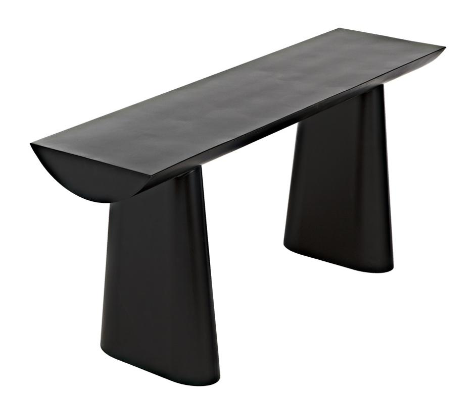 Winston Console, Black Metal by Noir Furniture