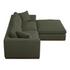 Rue Nook Modular Sectional Dark Green by Moes Home