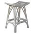 Imari Rattan Counter Stool In Gray White Washed  by New Pacific Direct
