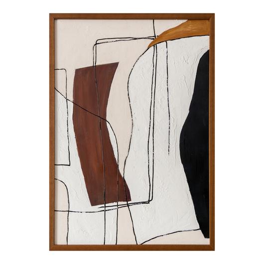 Voyager Framed Painting by Moes Home