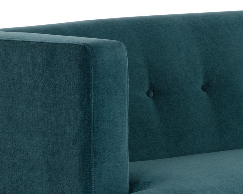 SHERIDAN 2 SEATER SOFA - DANNY TEAL by Sunpan