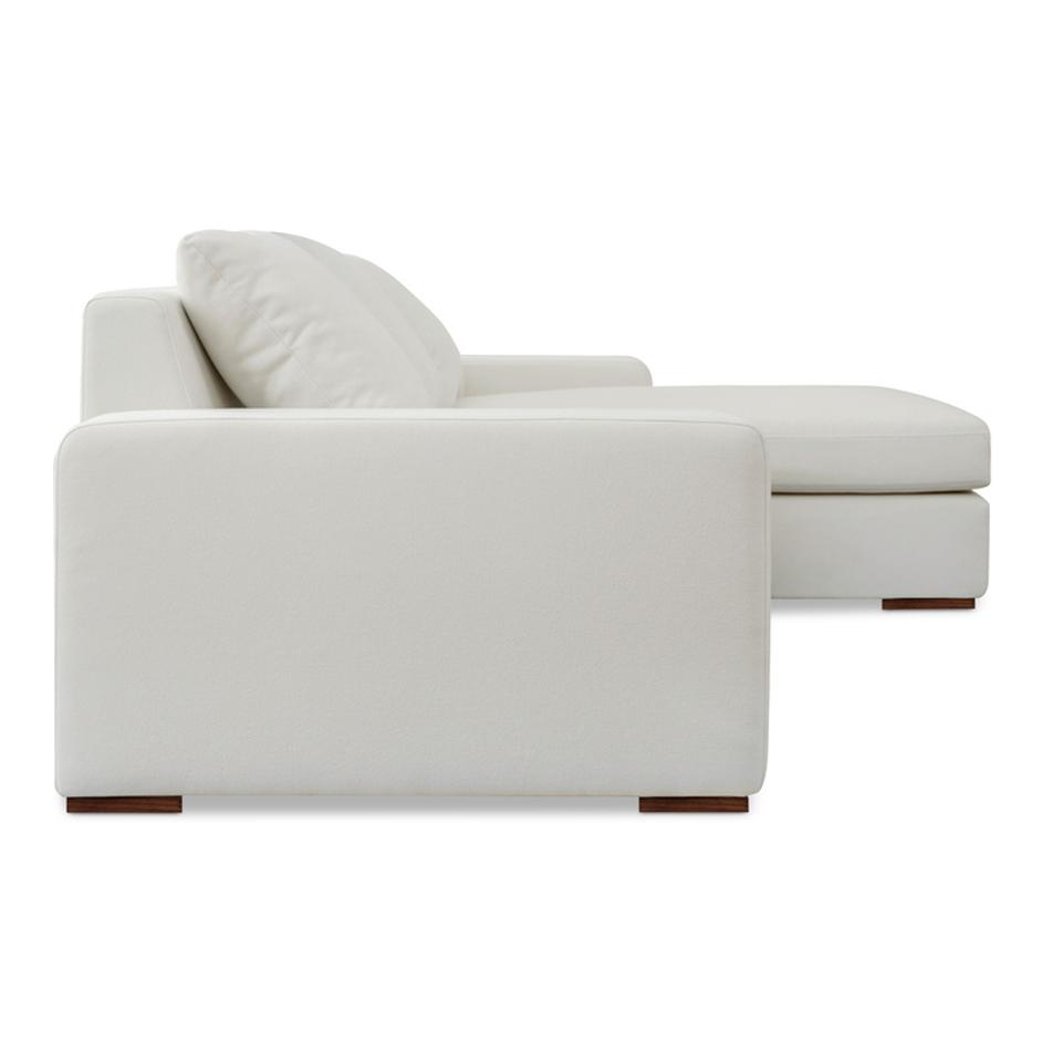 Thomas Right Sectional Ivory by Moes Home