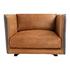 MESSINA LEATHER ARM CHAIR COGNAC by Moes Home
