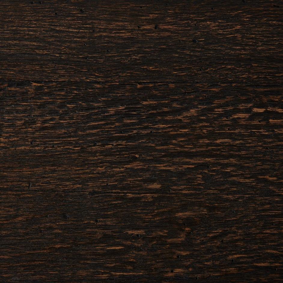 Abaso Nightstand - Ebony Rustic Wormwood Oak by Four Hands