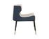 Gianni Dining Chair - Dillon Cream / Dillon Thunder by Sunpan