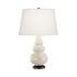 Bone Small Triple Gourd Accent Lamp by Robert Abbey