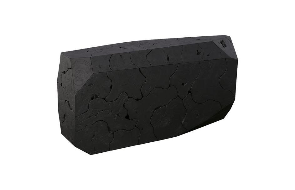 Prism Console Table, Black by Phillips Collection