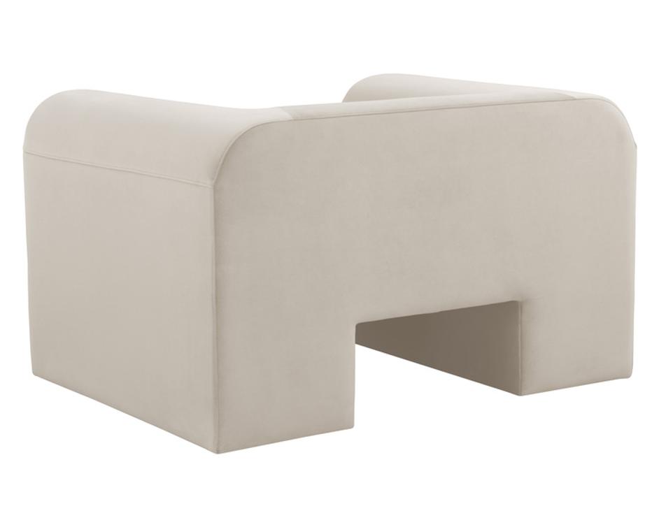 IONIC ARMCHAIR - MEG TAUPE by Sunpan