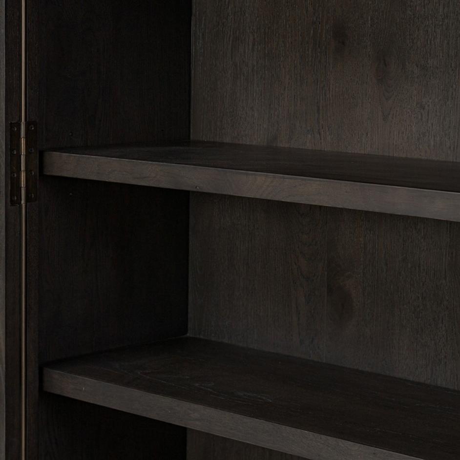 Dawes Cabinet - Smoked Black Oak by Four Hands