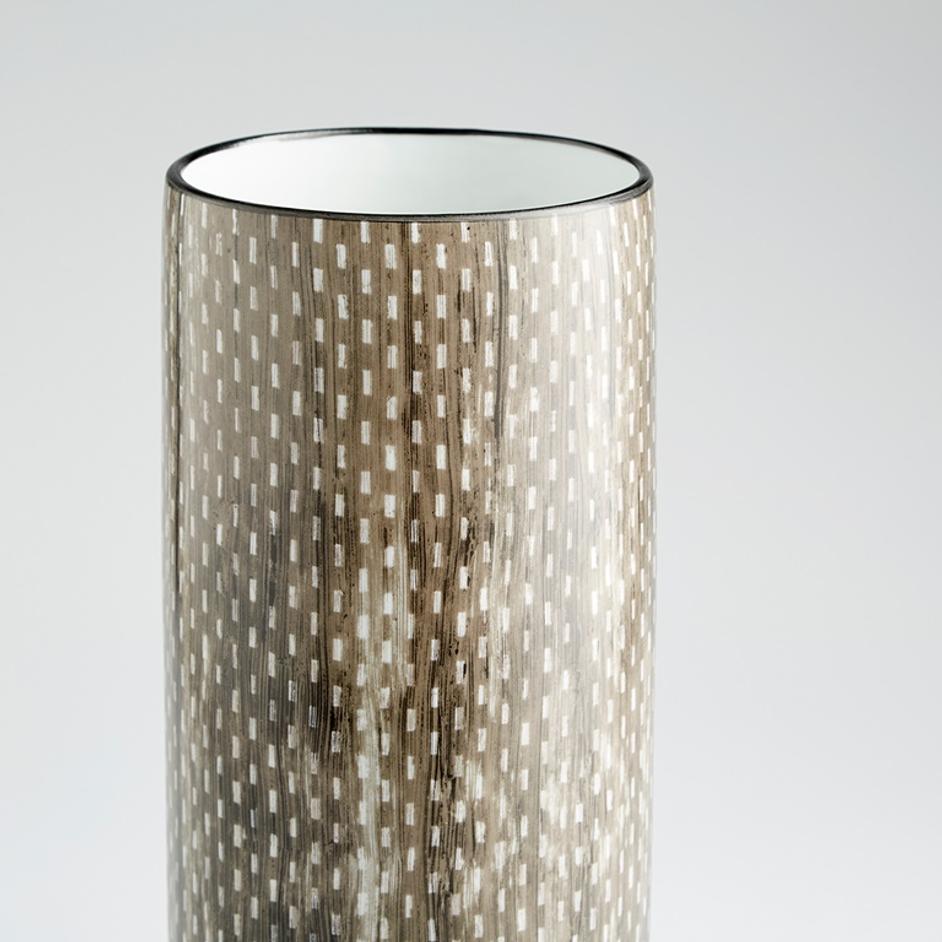 Atacama Vase in Thatched Sienna by Cyan Design