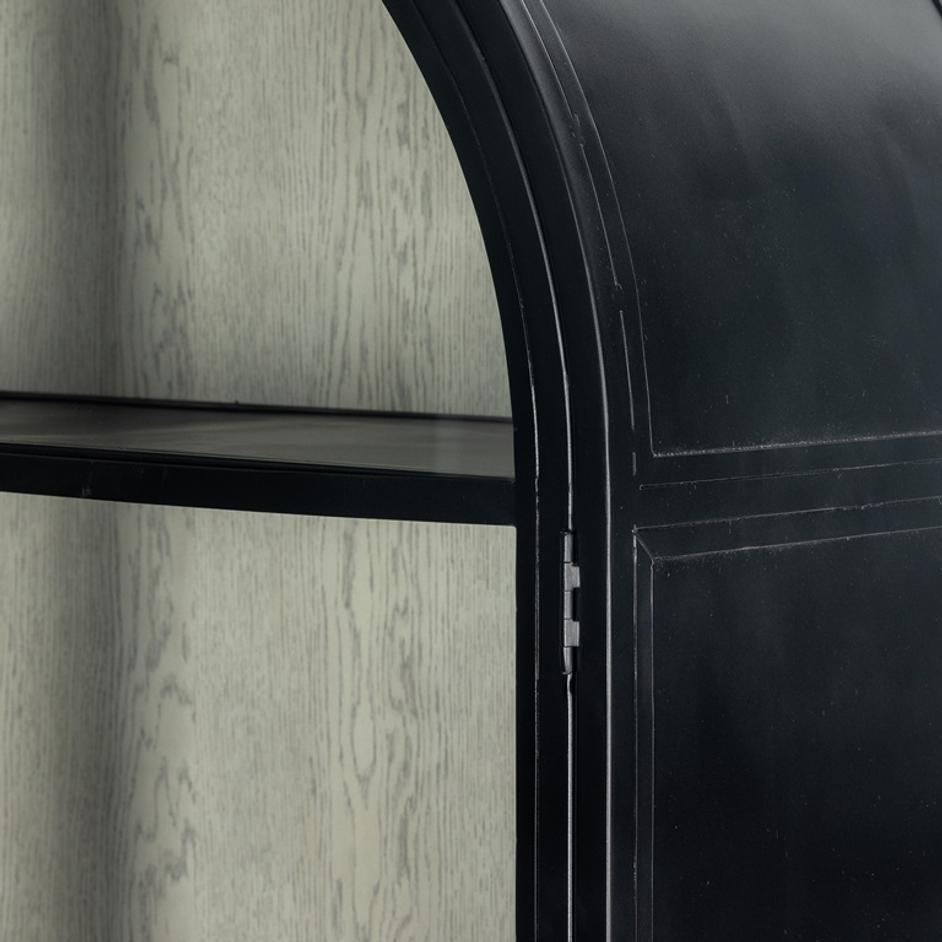 Breya Cabinet Oak In Black by FOUR HANDS