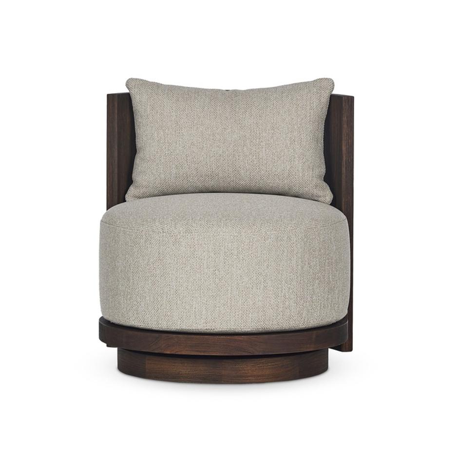 Ozzy Outdoor Swivel Chair - Ramiro Ecru by Four Hands