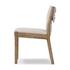 Hito Dining Chair In Gibson Taupe And Heirloom Greywash And Brushed Silver by Four Hands