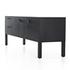 Isador Media Console In Black Wash Poplar by FOUR HANDS