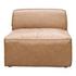 FORM SLIPPER CHAIR SONORAN TAN LEATHER by Moes Home