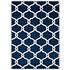 Barrett Chain Link Transitional Trellis 8X10 Area Rug In Moroccan Blue And Ivory by Modway Furniture