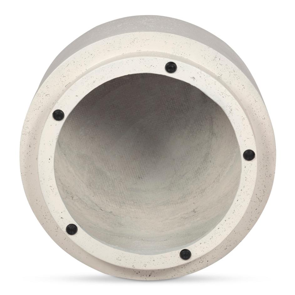 Cosmo Outdoor Accent Table Off White by Moes Home