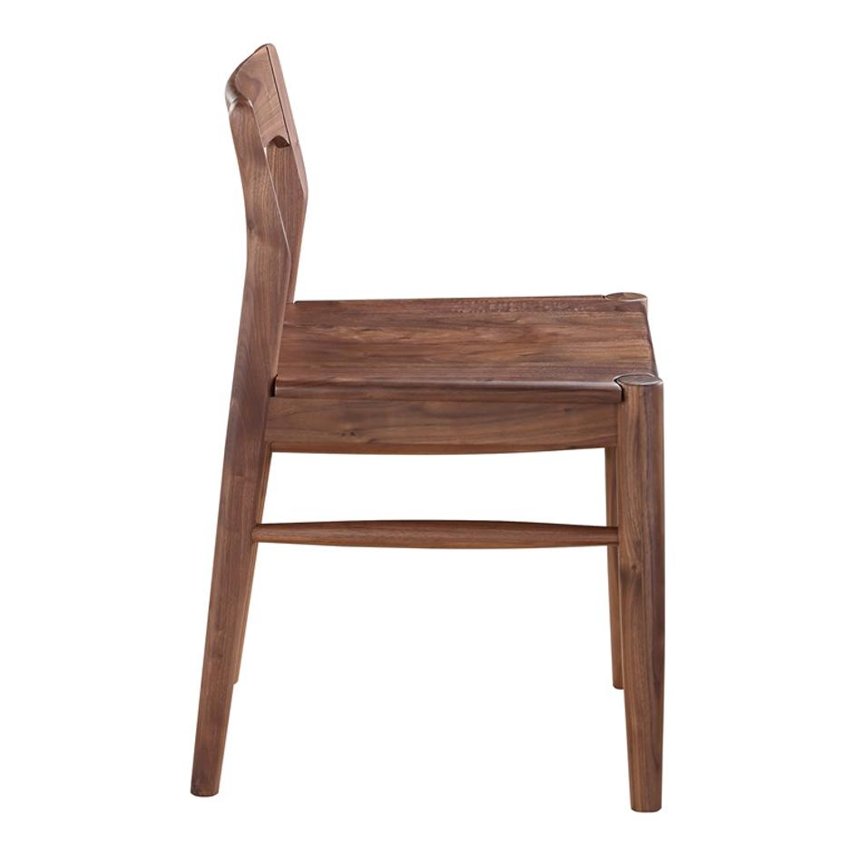 OWING DINING CHAIR WALNUT-M2 by Moes Home