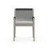 Sherwood Dining Armchair In Grey/Faye Ash by FOUR HANDS